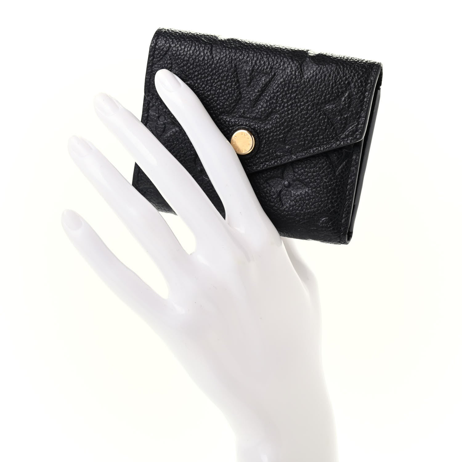 Louis Vuitton Empreinte Zoe Wallet Black 2 of 7