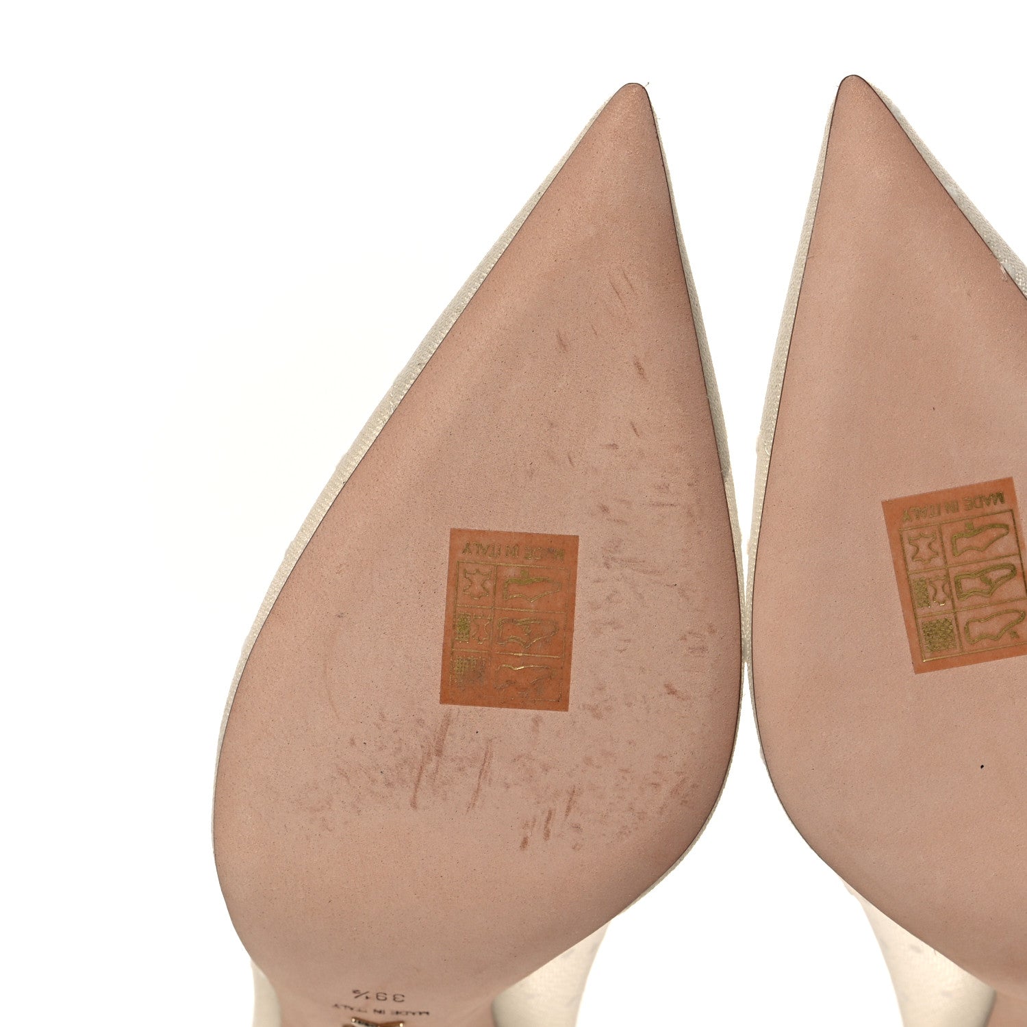 Christian Dior Mesh Plumetis Tulle D-Moi Pumps 39.5 White 8 of 9