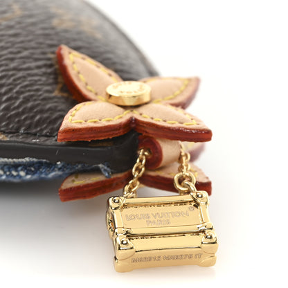 Louis Vuitton Monogram Denim LV Sky Bag Jewel Blue 4 of 4