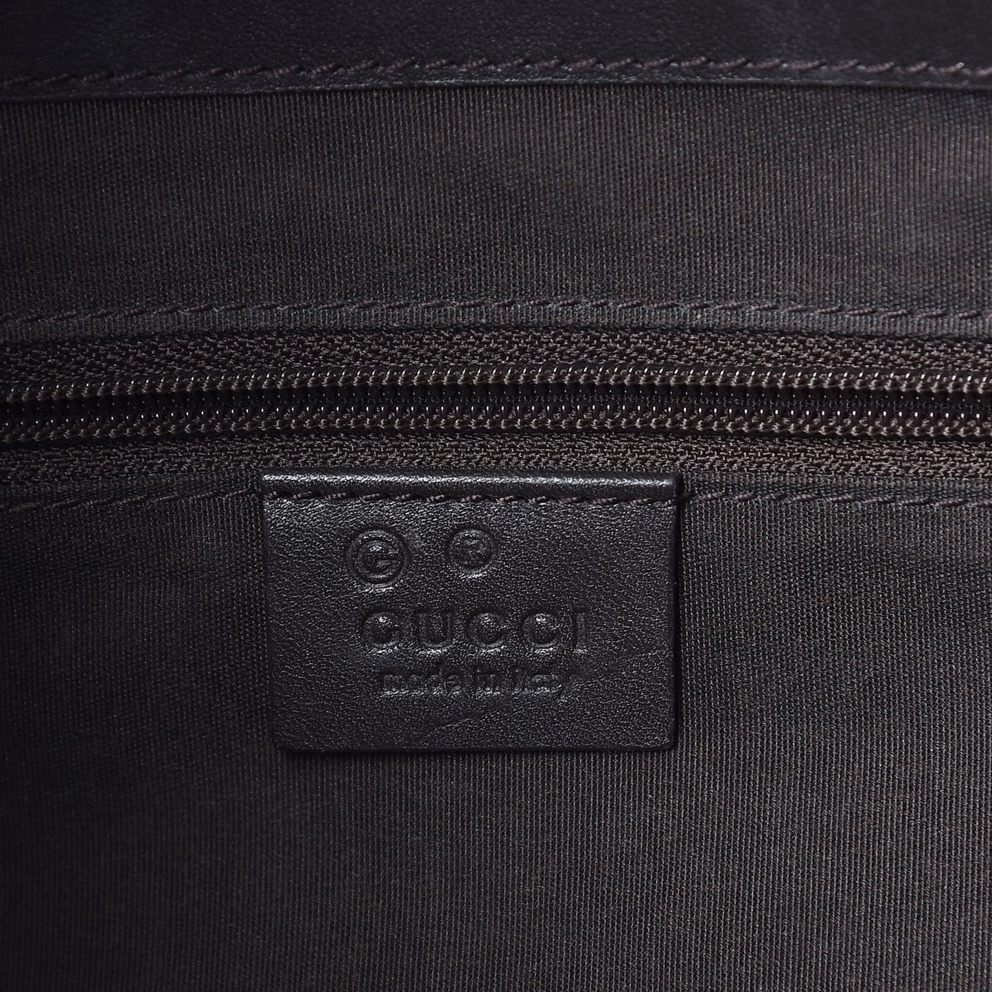 Monogram Half Moon Hobo Dark Brown