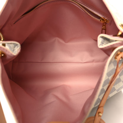 Louis Vuitton Damier Azur Graceful PM Rose Ballerine 5 of 10