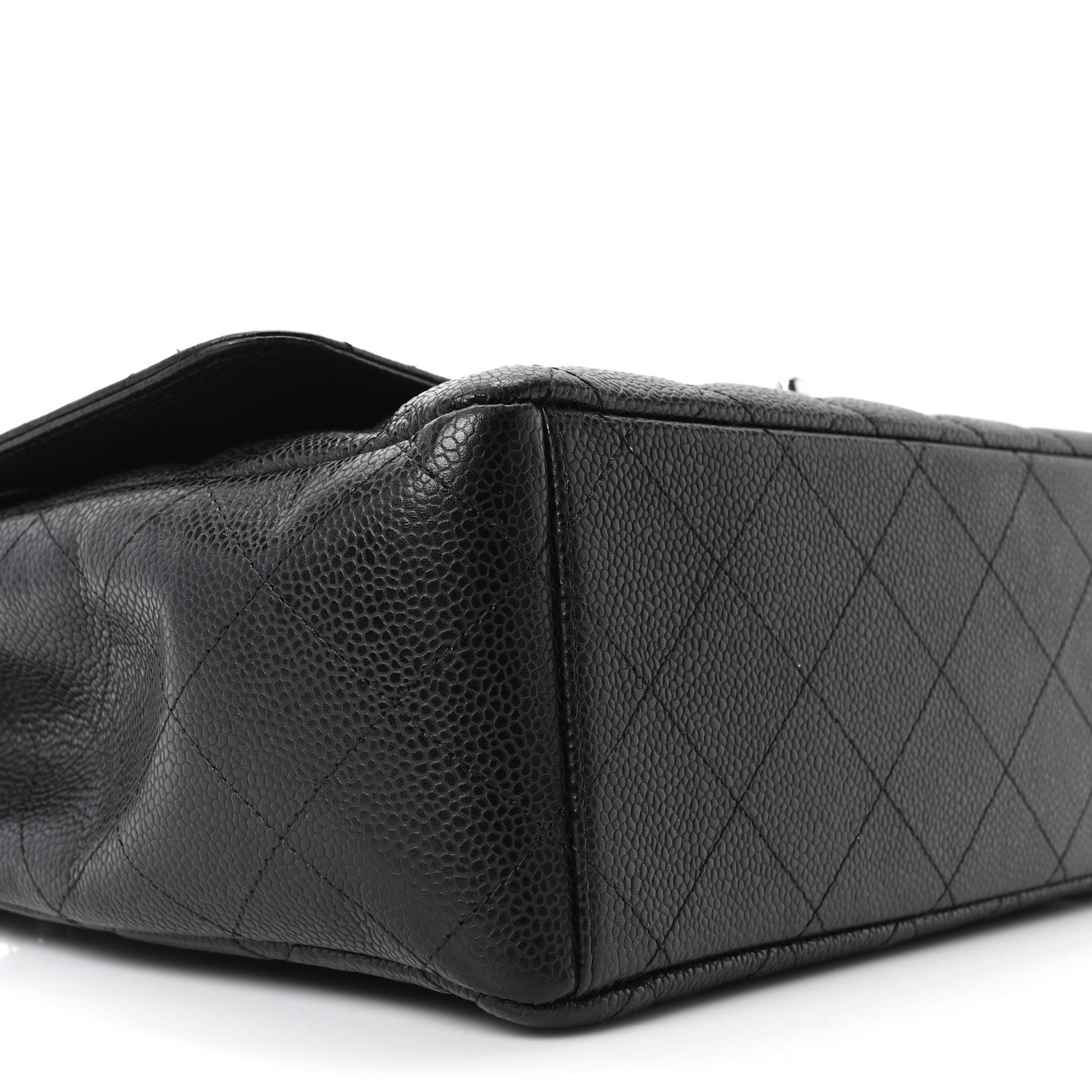 Chanel Caviar Quilted Maxi Double Flap Black 8 of 10