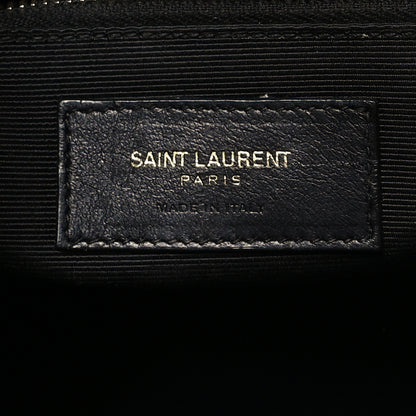 Saint Laurent Grained Calfskin Small Sac De Jour Lipstick Red 8 of 25