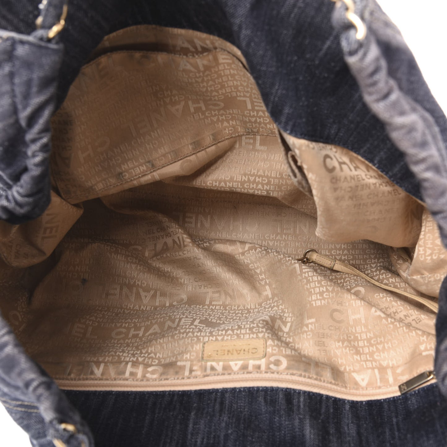 Denim XL Coco Cabas Tote Dark Blue