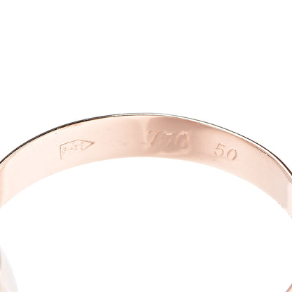Cartier 18K Pink Yellow White Gold Classic Les Must De Trinity Ring 50 5.25 4 of 5