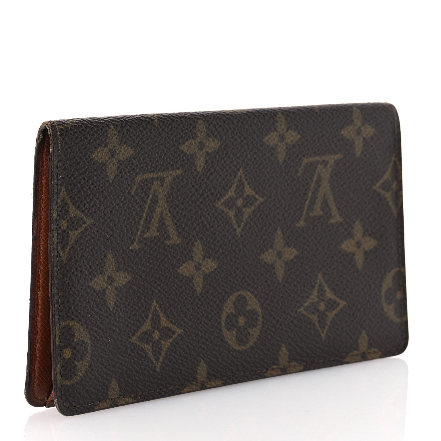 Louis Vuitton Monogram Simple Checkbook Holder Wallet Cover 3 of 11