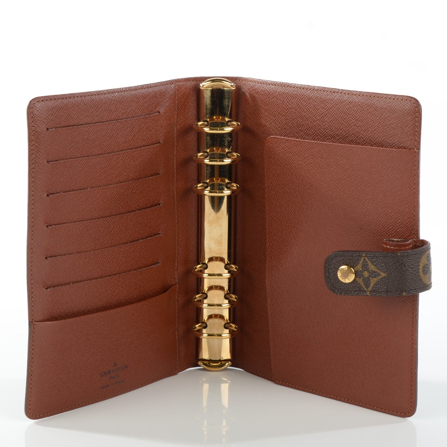 Monogram Medium Ring Agenda Cover
