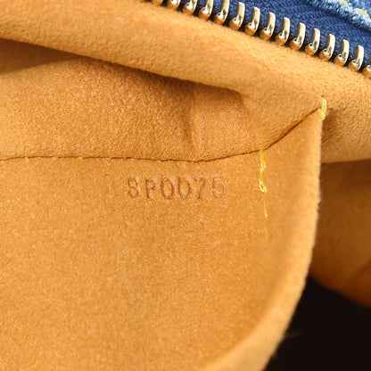 Louis Vuitton Monogram Denim Neo Speedy Blue 7 of 11