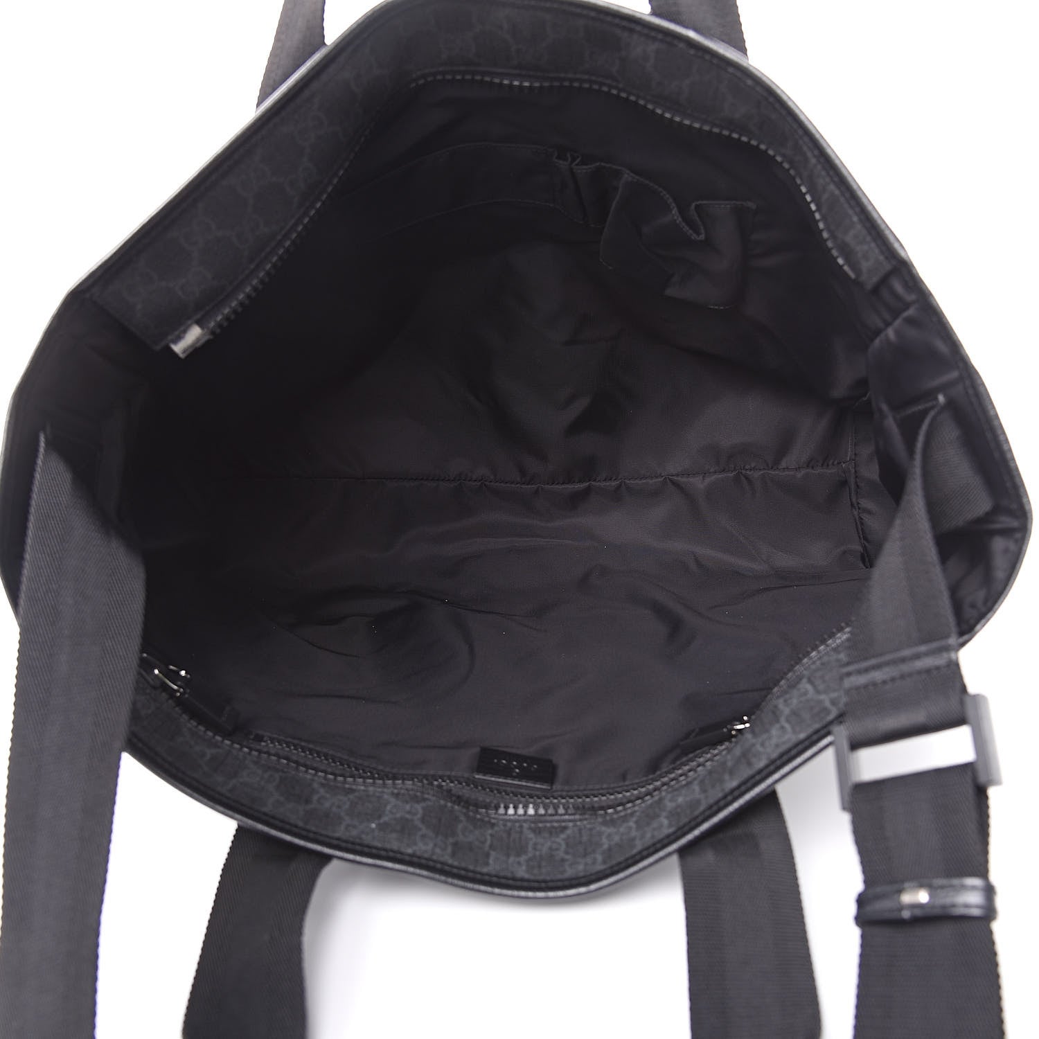 Gucci GG Plus Monogram Travel Bag Black 5 of 12