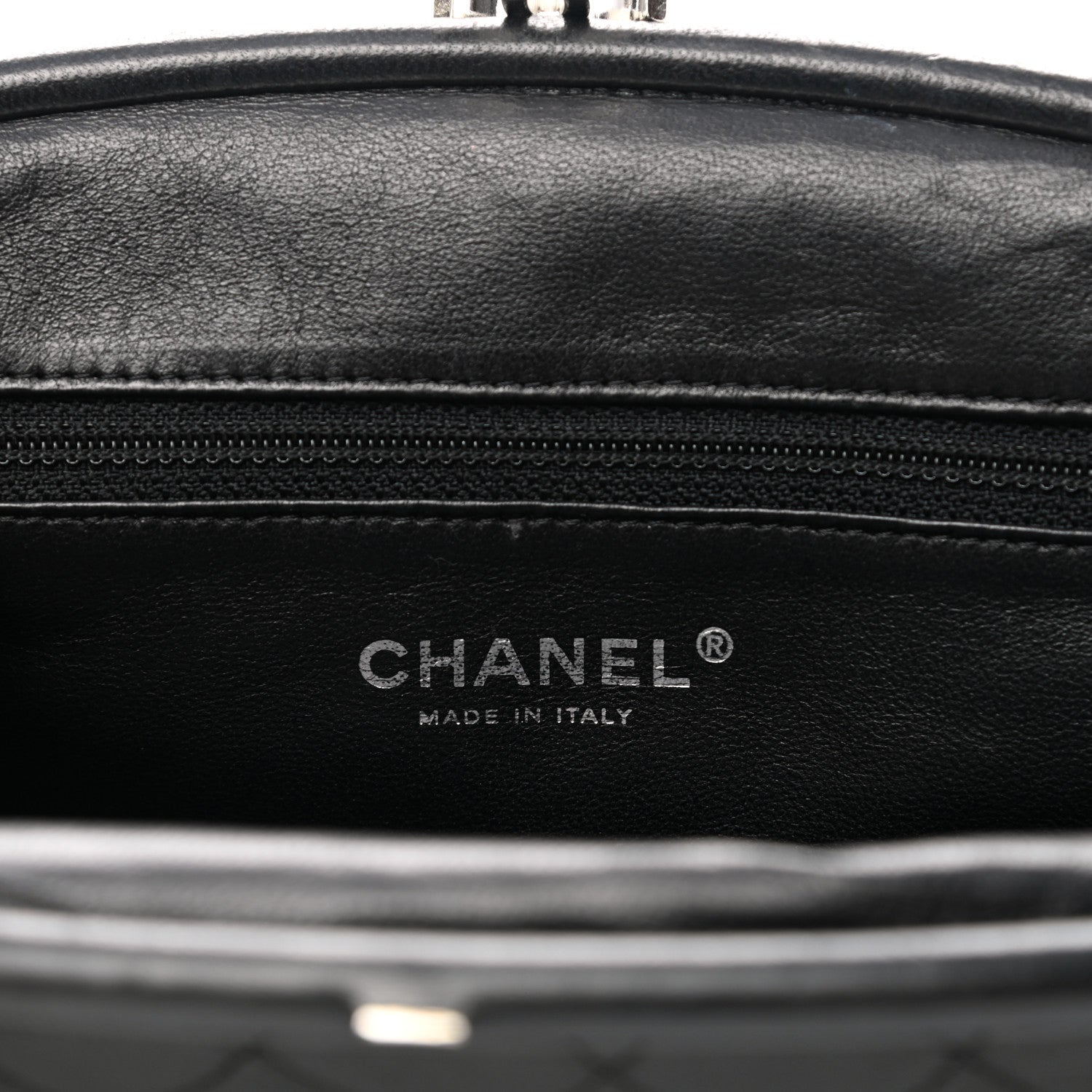 Chanel Lambskin Quilted Timeless Clutch Black 6 of 7