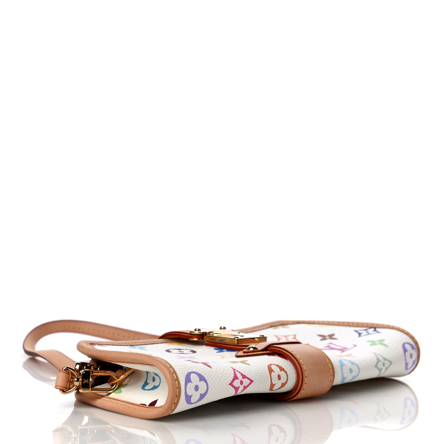 Louis Vuitton Monogram Multicolor Shirley White 4 of 15