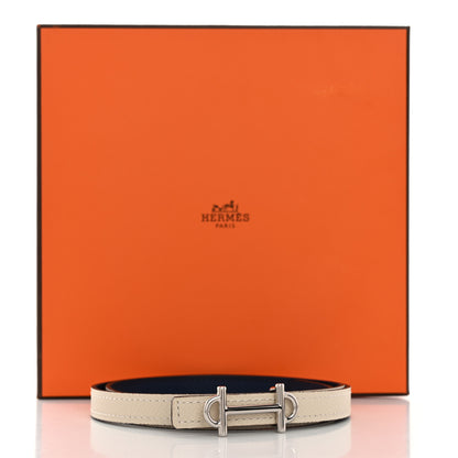 Hermes Swift Epsom 13mm Gamma Belt 75 30 Bleu Saphir Craie 7 of 7