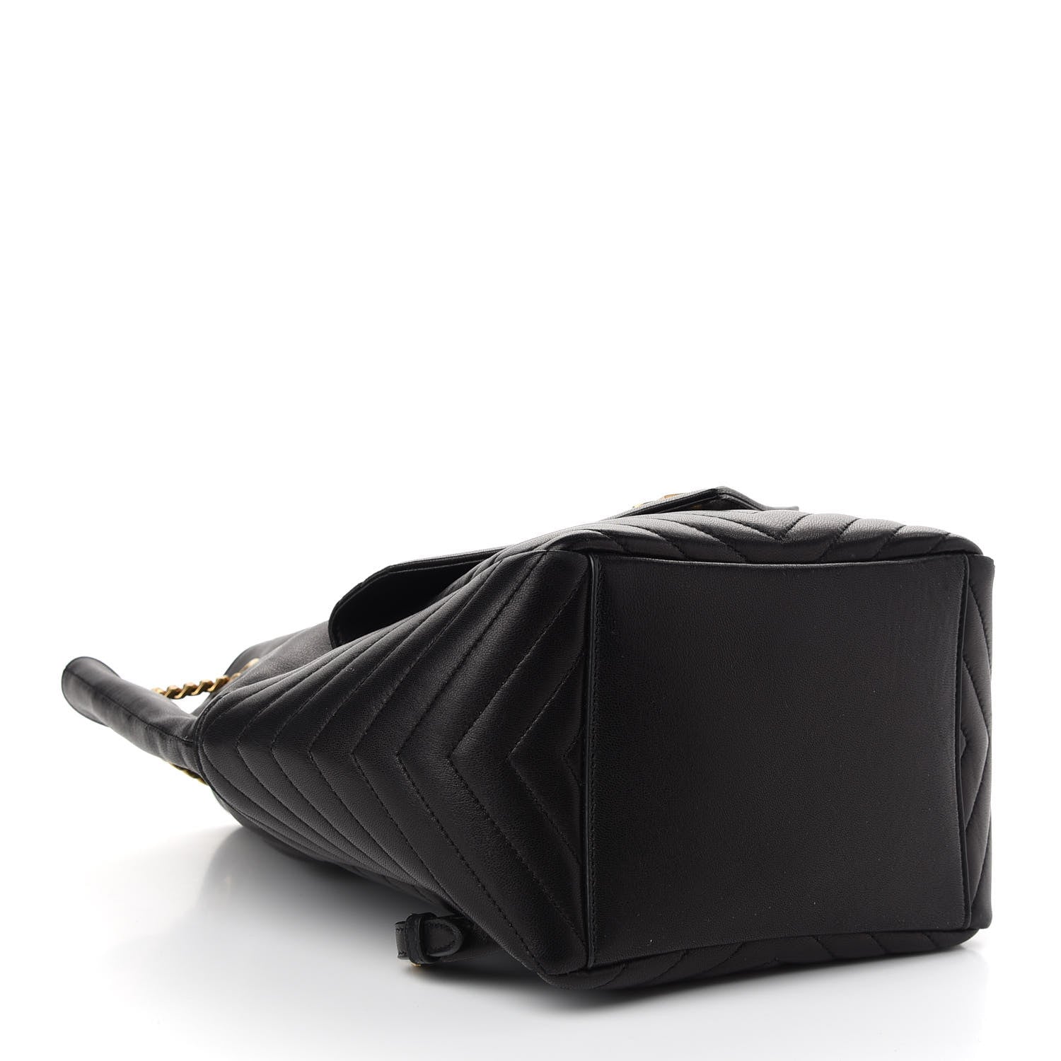 Saint Laurent Lambskin Matelasse Monogram Joe Backpack Black 4 of 9
