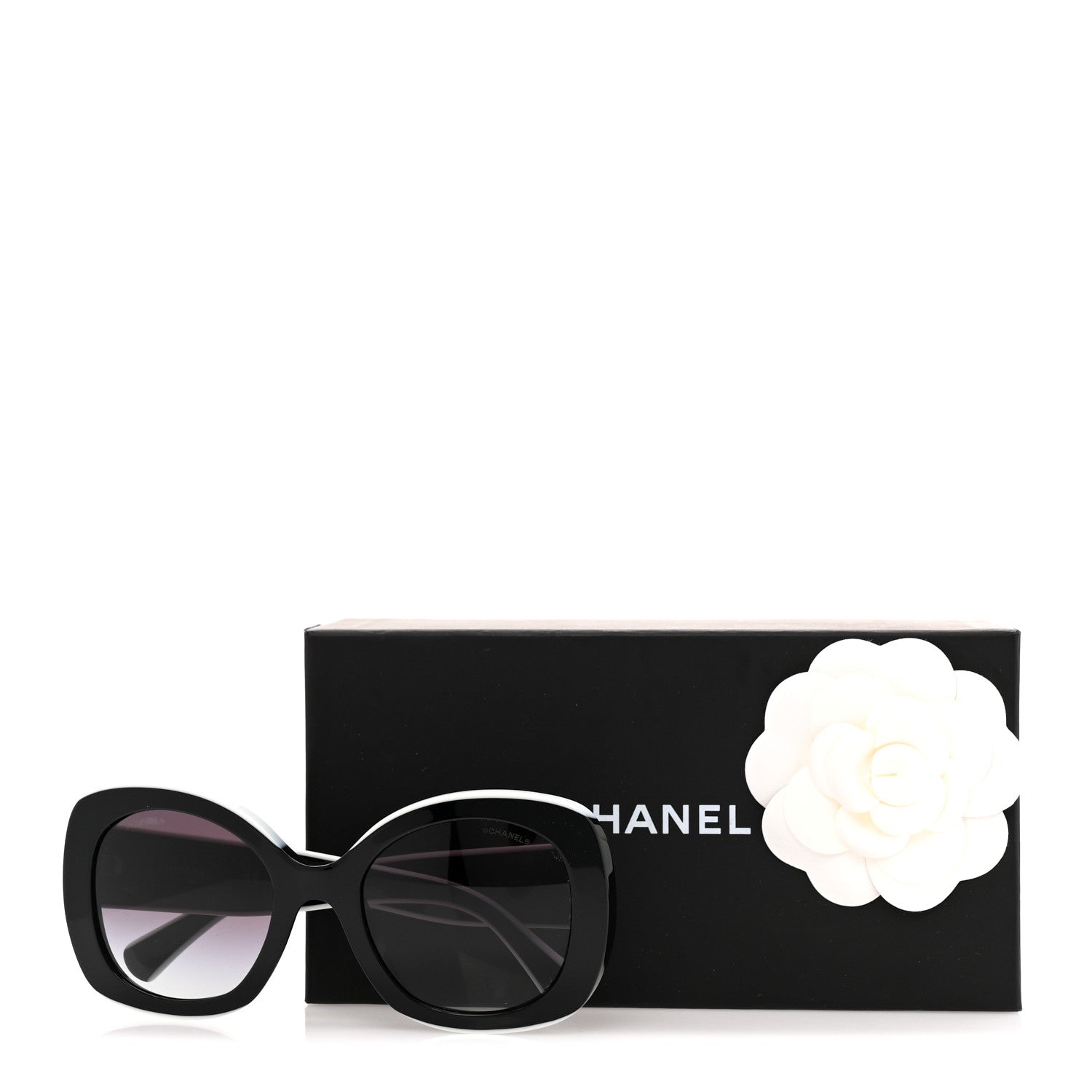 Chanel Acetate Sunglasses 71414A Black 8 of 8