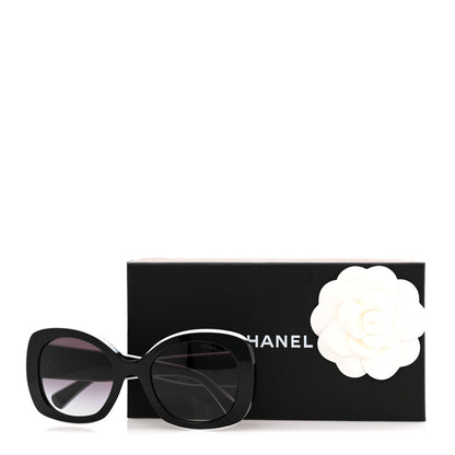 Chanel Acetate Sunglasses 71414A Black 8 of 8