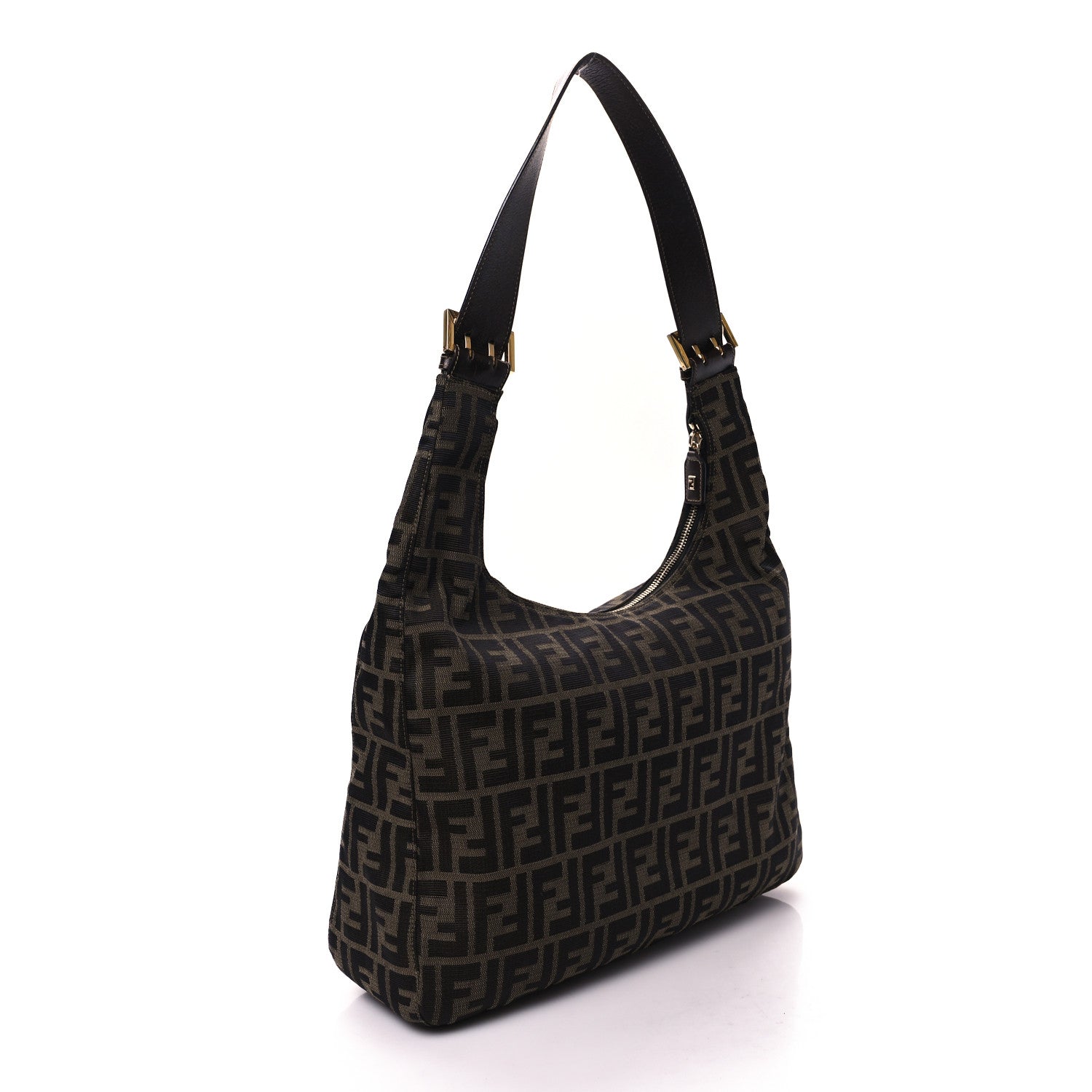 Fendi Zucca Shoulder Bag Tobacco 3 of 12