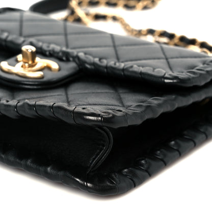 Chanel Calfskin Braided Mini My Own Frame Flap Black 12 of 12