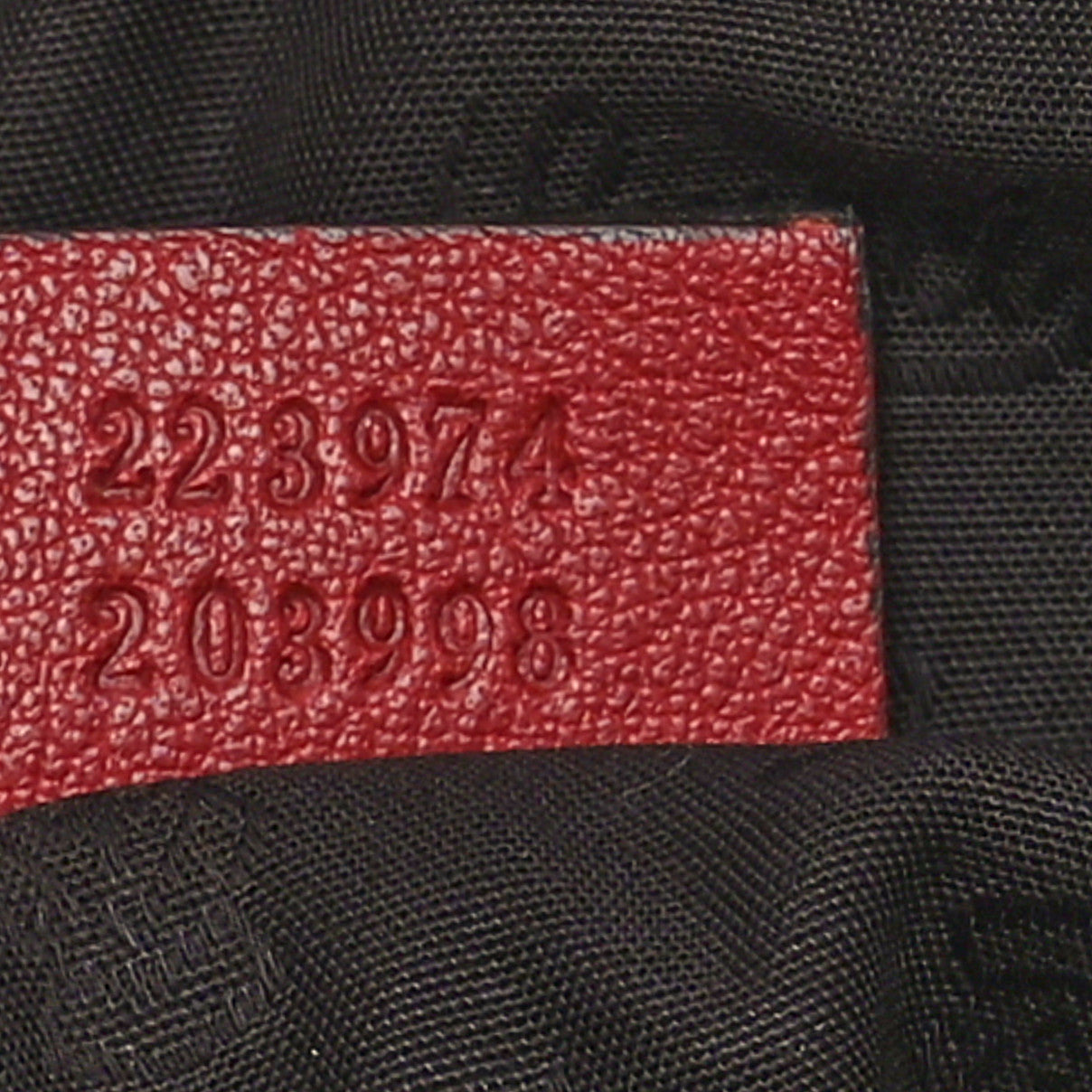 Gucci Guccissima Medium Sukey Boston Cherry 7 of 10