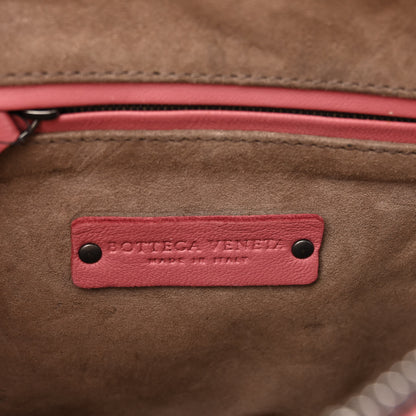 Bottega Veneta Nappa Intrecciato Nodini Crossbody Messenger Rose Pink 6 of 11