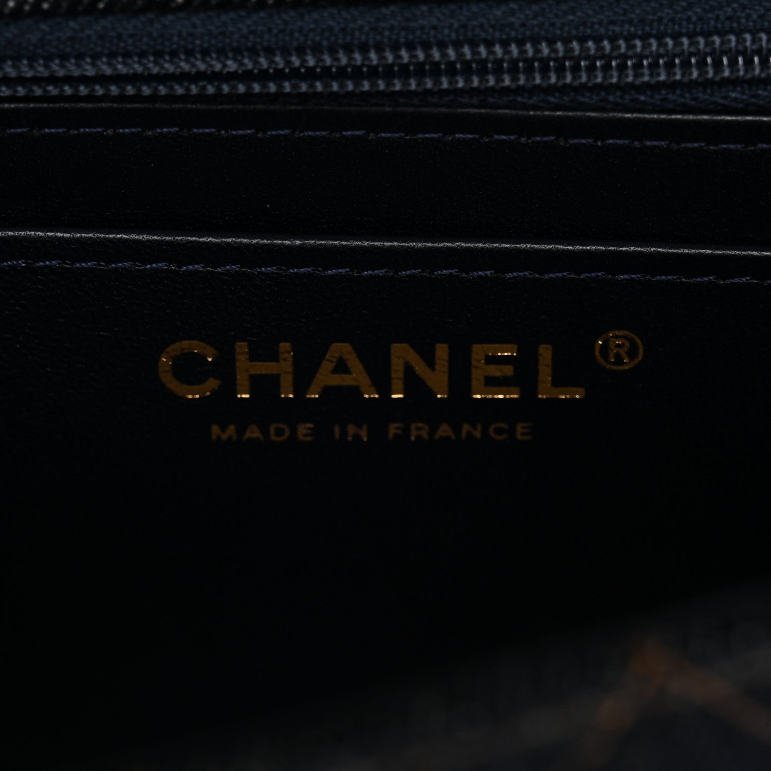 Chanel Denim Quilted Mini Rectangular Flap Dark Blue 6 of 11