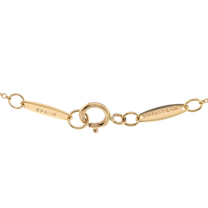 Tiffany 18K Yellow Gold 6.5mm Elsa Peretti Bean Pendant Necklace 4 of 4