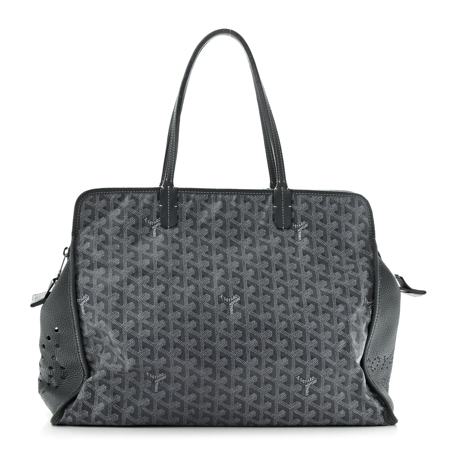 Goyardine Sac Hardy Pet Carrier PM Grey