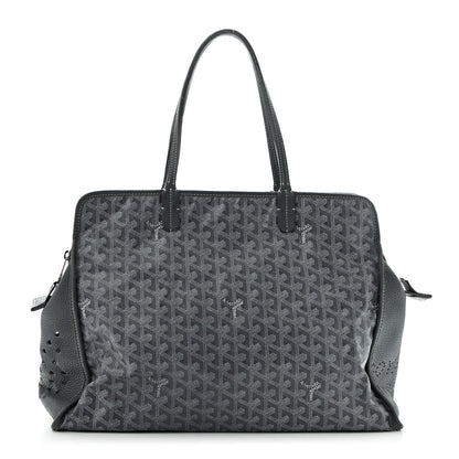 Goyard Goyardine Sac Hardy Pet Carrier PM Grey 1 of 13