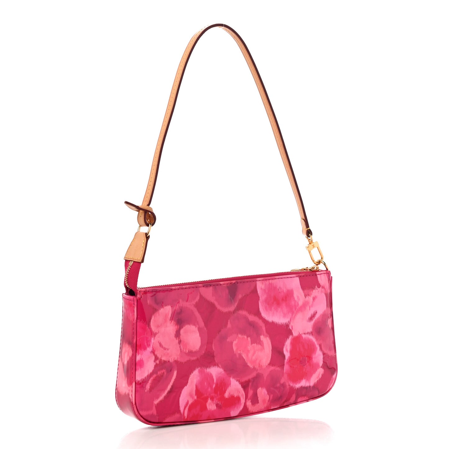 Vernis Ikat Pochette Accessories NM Rose Indien