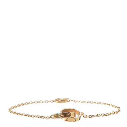 Cartier 18K Yellow Gold Interlocking LOVE Bracelet 1 of 6