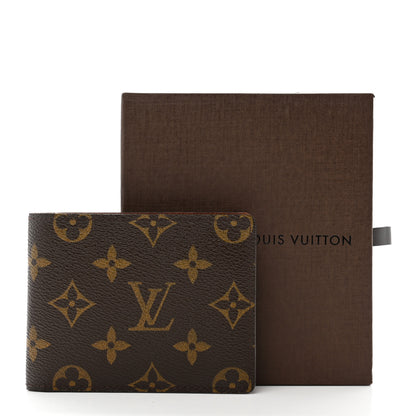 Louis Vuitton Monogram Mens Porte-Billets 3 Card Billfold Wallet 7 of 11