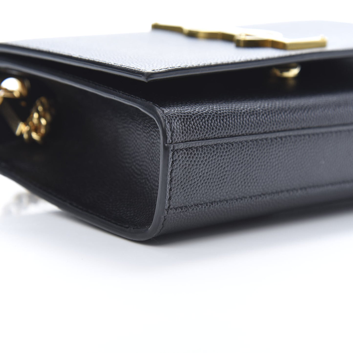 Grain De Poudre Small Monogram Kate Satchel Black