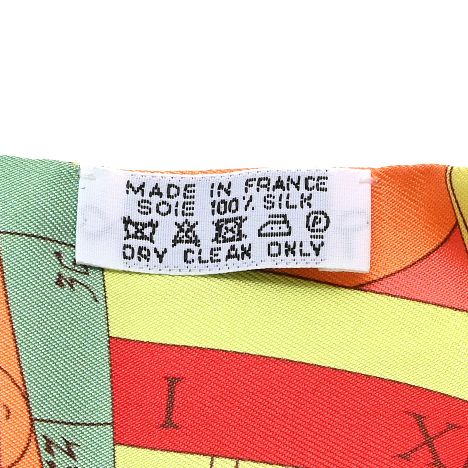 Hermes Silk Astrologie Nouvelle Twilly Rose Corail Vert Fluo 3 of 3