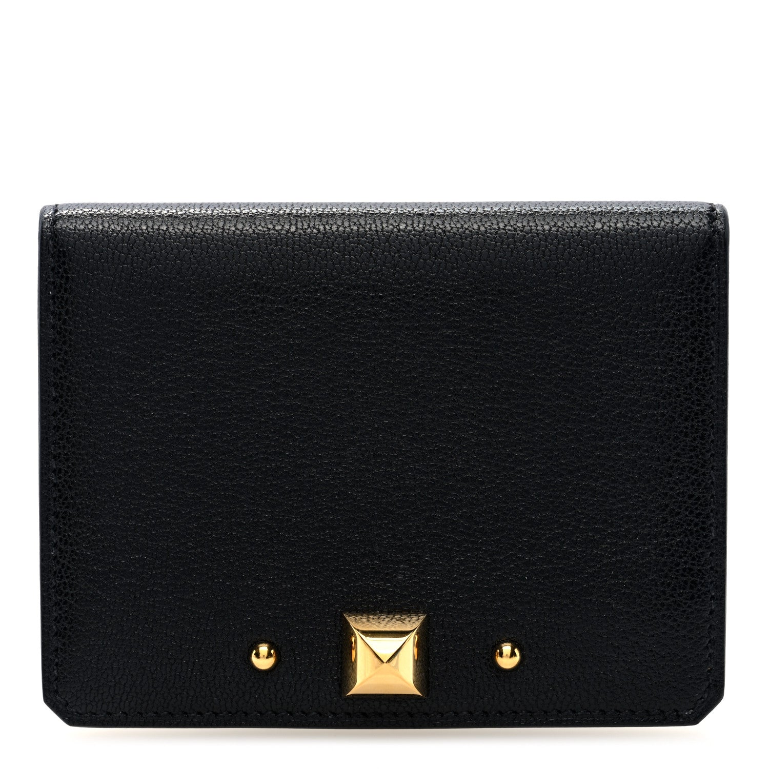 Hermes Chevre Mysore Medor Card Holder Black 1 of 7