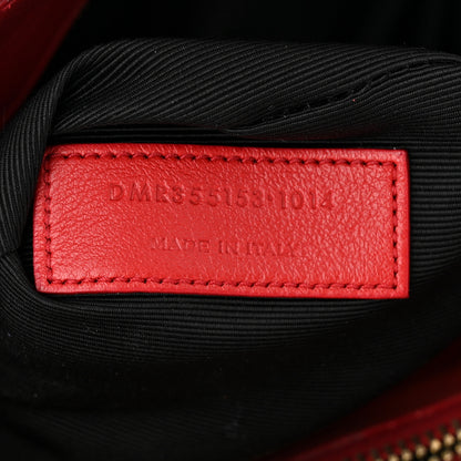 Saint Laurent Calfskin Small Sac De Jour Vermillion 9 of 18