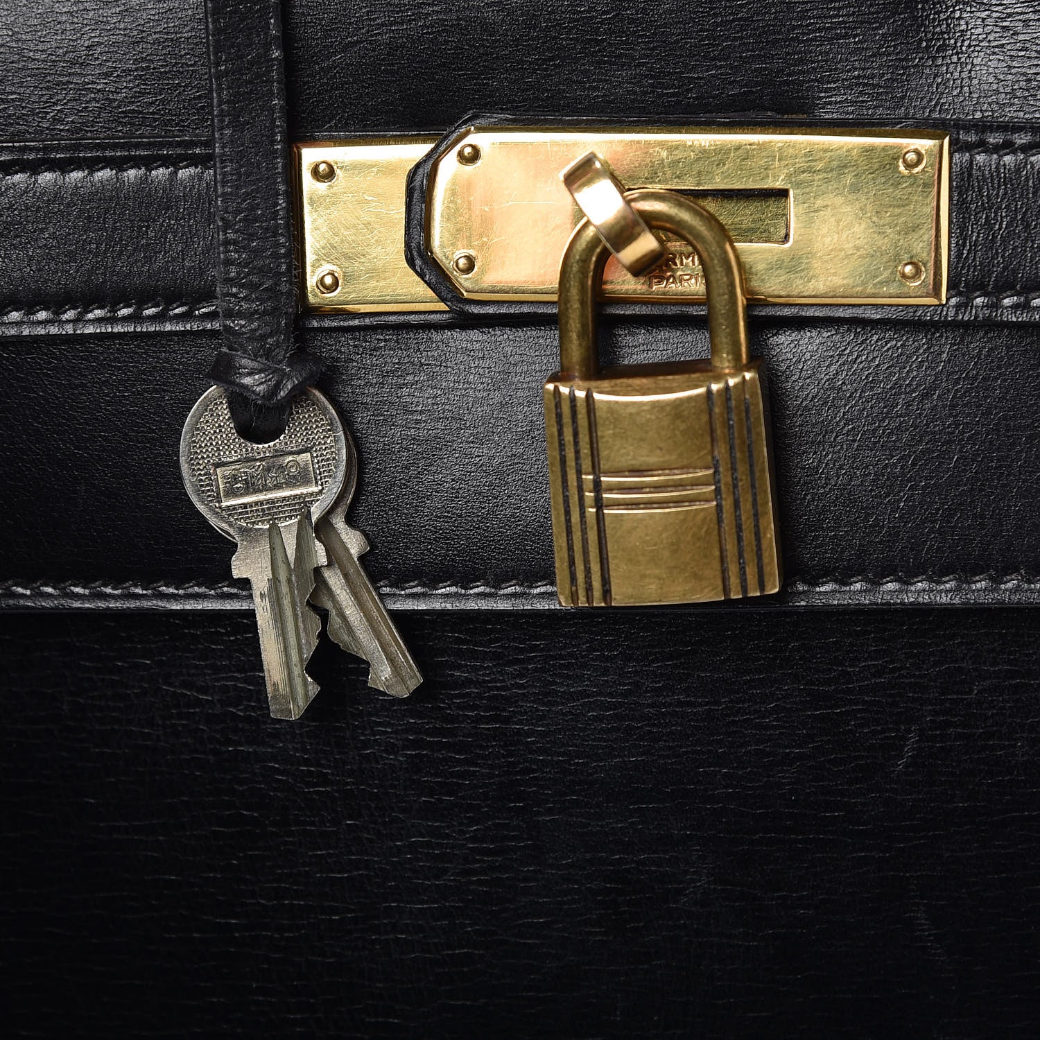 Hermes Box Kelly Sellier 35 Black 50 of 52