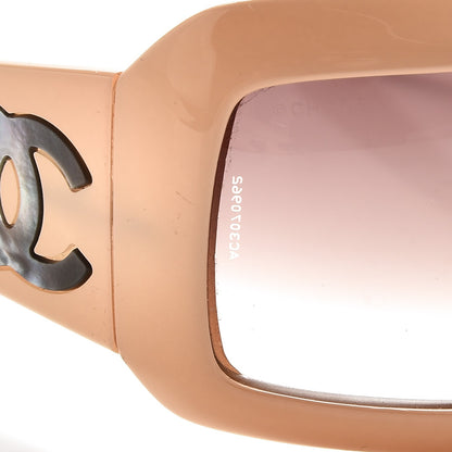 Chanel Mother of Pearl CC 5076-H Sunglasses Beige 7 of 9