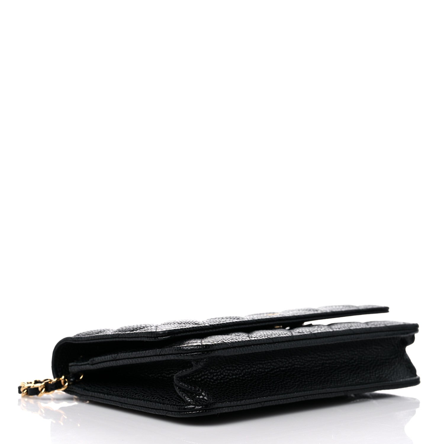 Chanel Caviar Quilted Wallet On Chain WOC Black 4 of 12