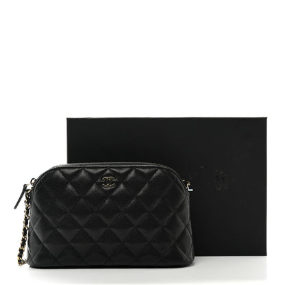 Chanel Caviar Quilted Classic Clutch with Chain Black 11 of 11