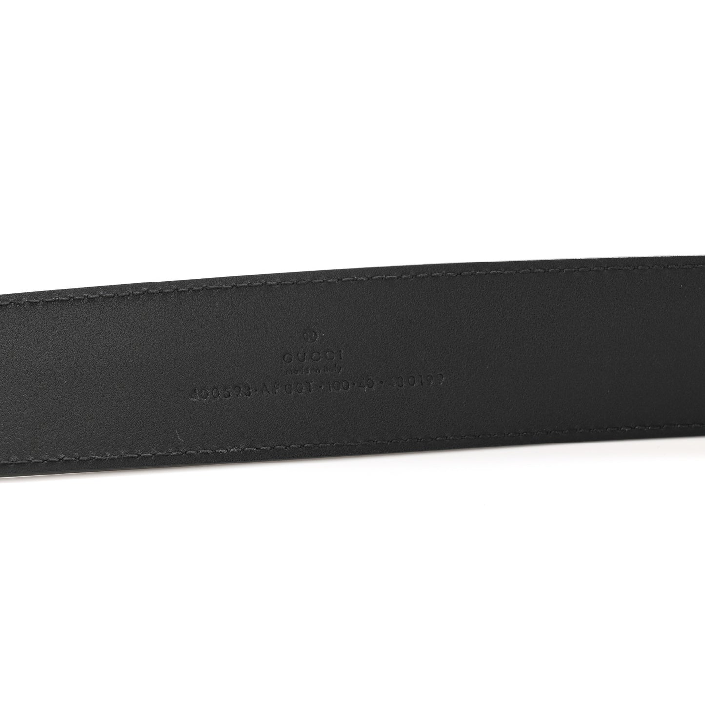 Calfskin Double G 40mm Belt 100 40 Black