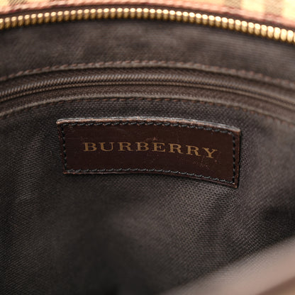Burberry Haymarket Check Medium Regent Tote Chocolate 6 of 13