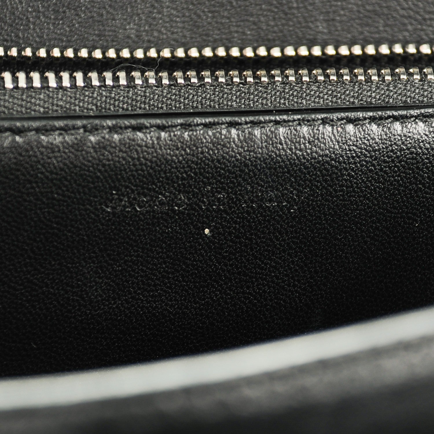 Celine Spazzolato Calfskin Classic Box Medium Flap Black 7 of 7