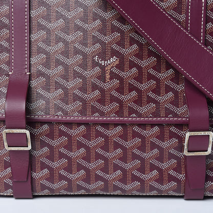 Goyard Goyardine Belvedere GM Messenger Bag Bordeaux 7 of 9