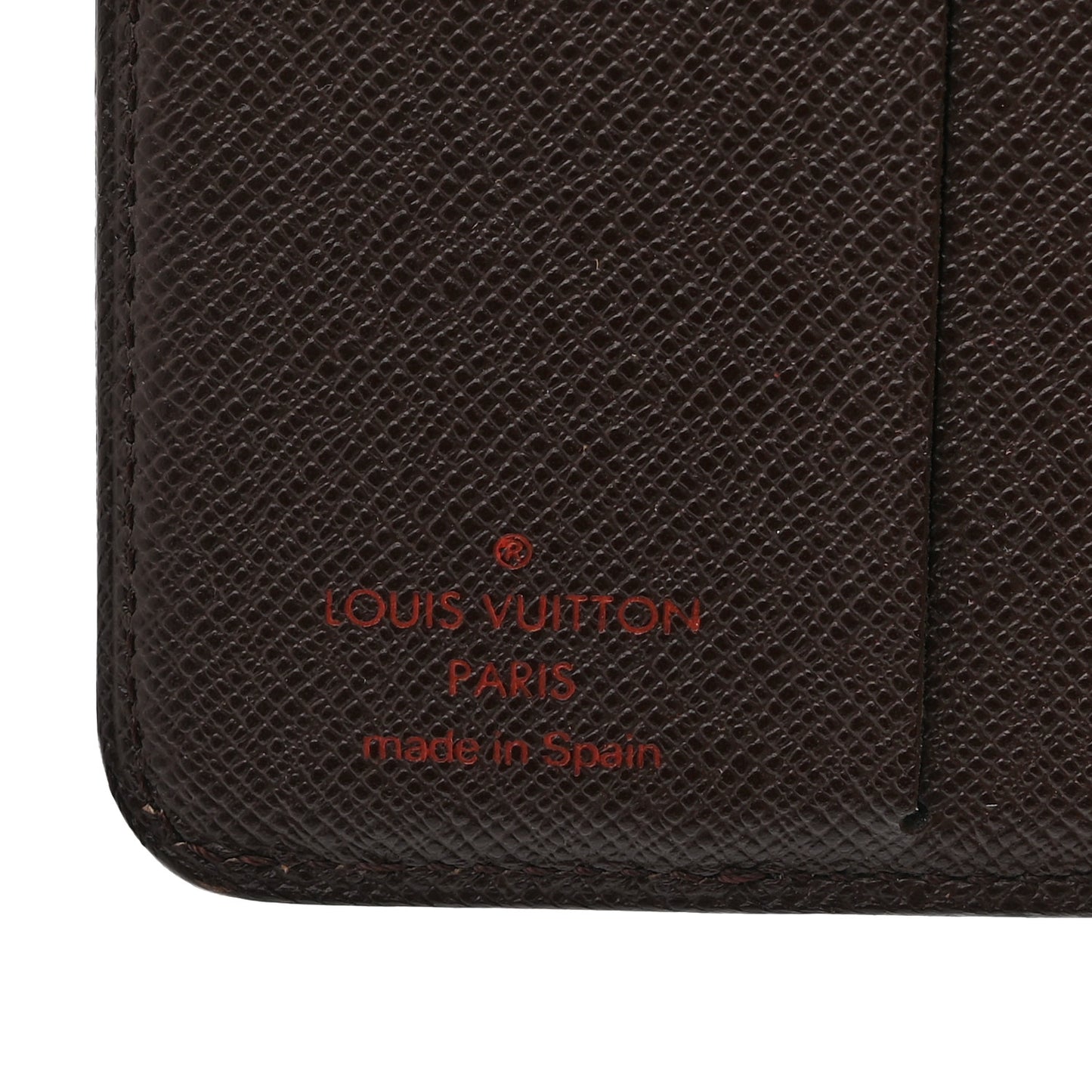 Damier Ebene Zippe Zipped Compact Wallet