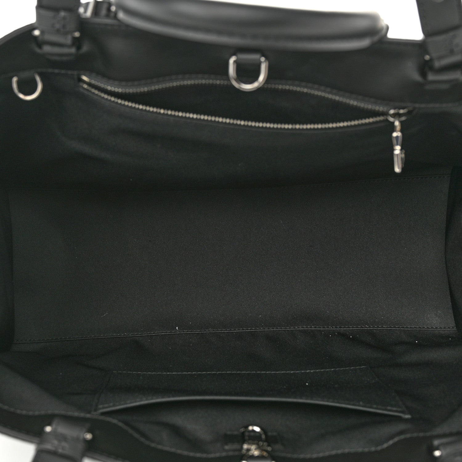 Louis Vuitton Monogram Eclipse Sac Plat Horizontal Zipper 5 of 9