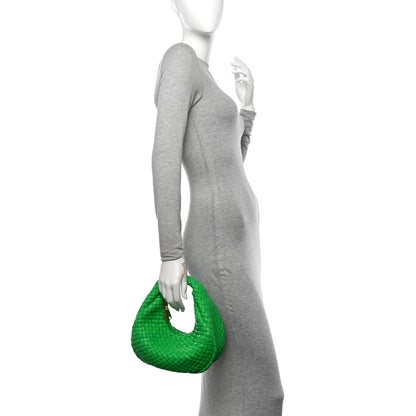 Bottega Veneta Rubber Intreccio Padded Mini Jodie Parakeet 2 of 10