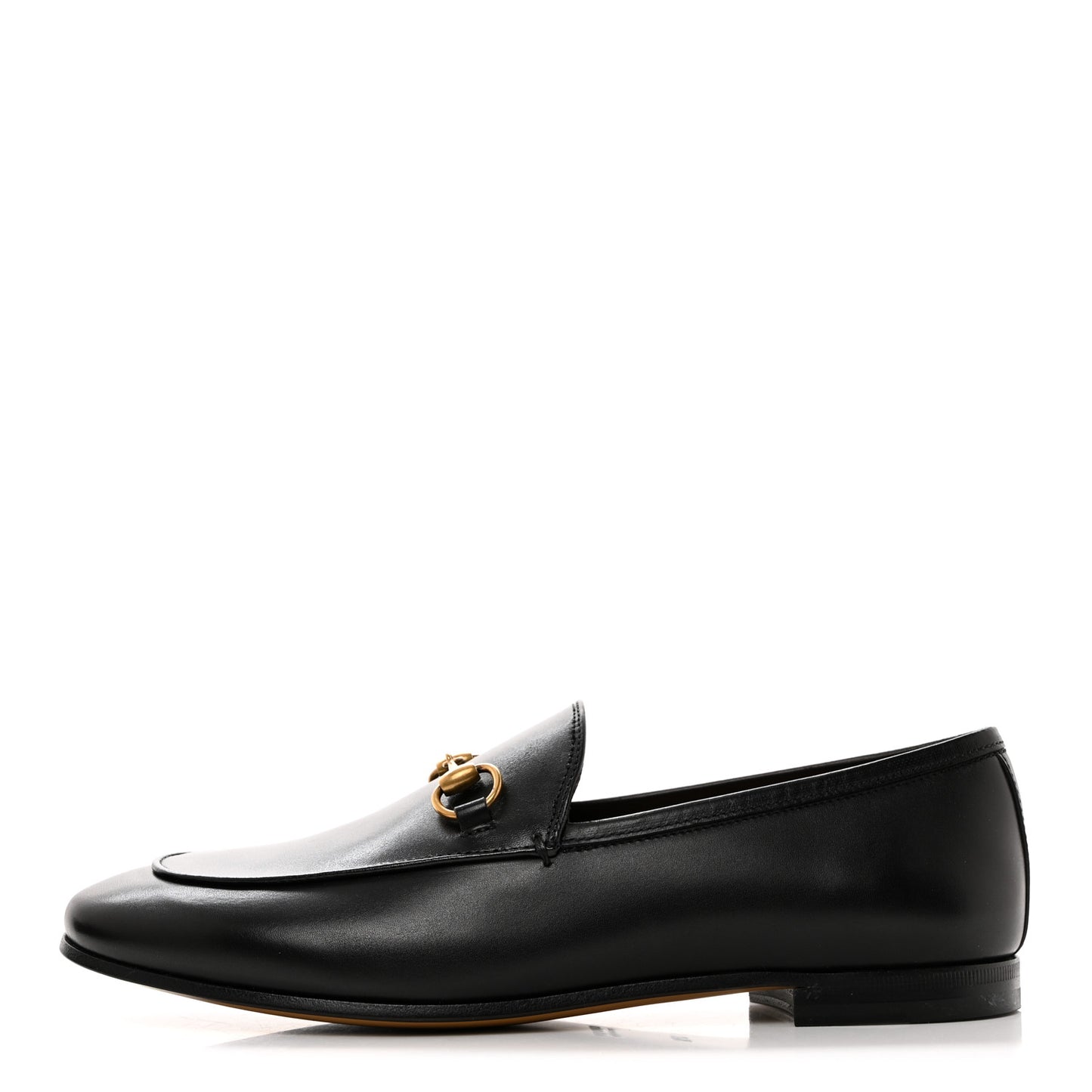 Calfskin Womens Jordaan Loafers 37.5 Black