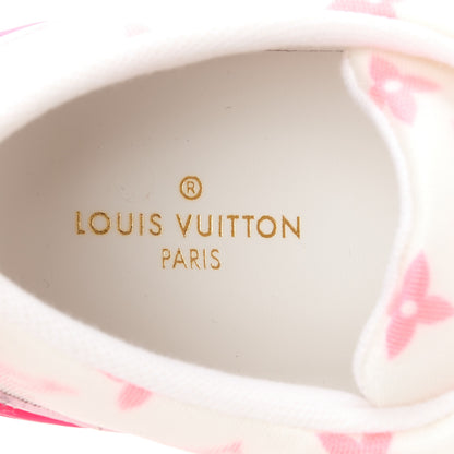 Louis Vuitton Technical Fabric Monogram Stellar Sneakers 38.5 Rose Pop 7 of 9