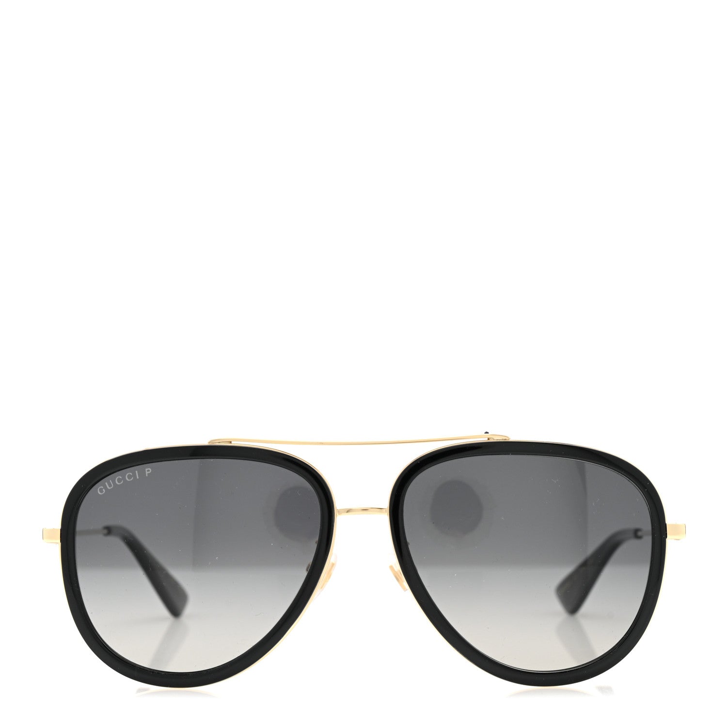 Gucci Metal Aviator Sunglasses GG0062S Black 2 of 8