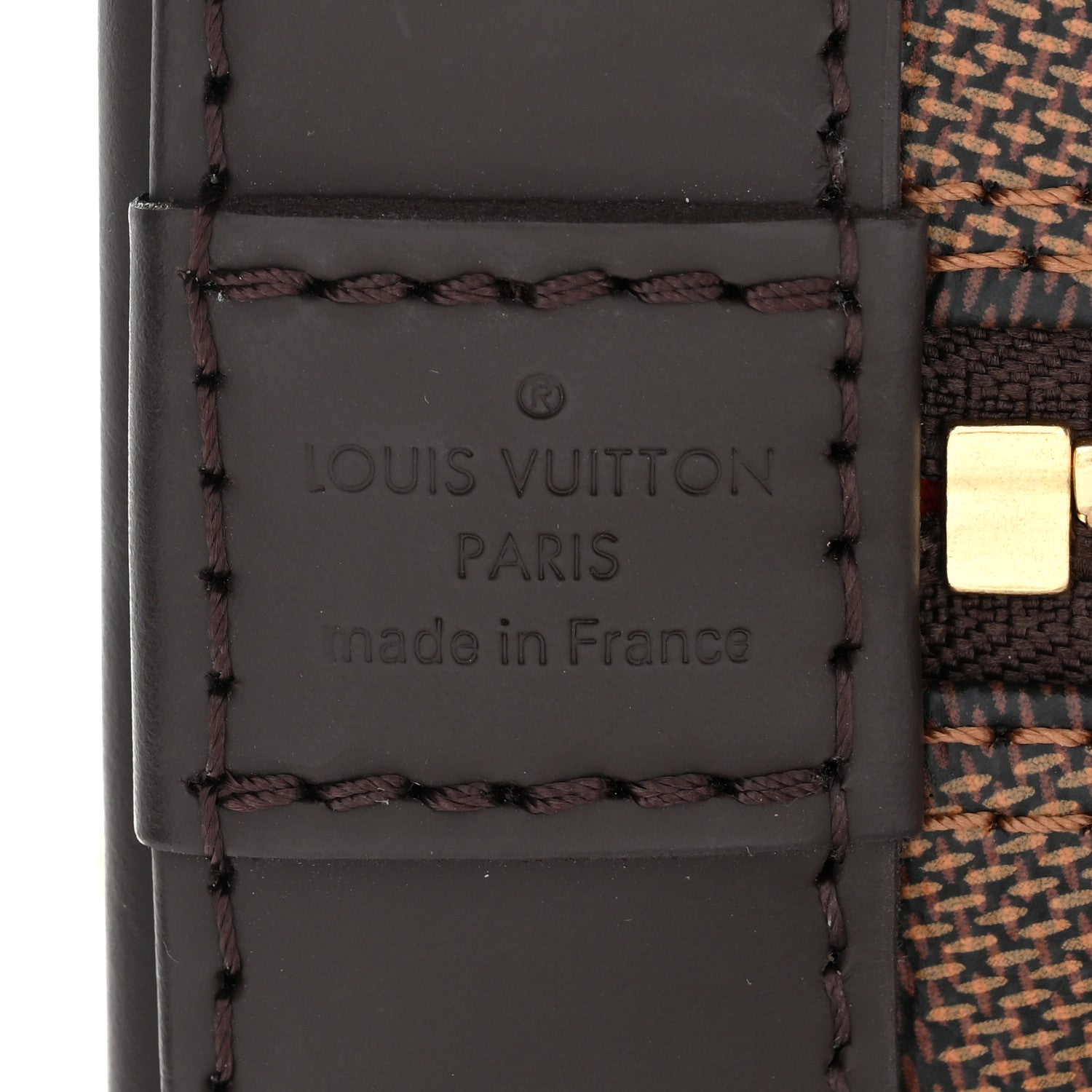 Louis Vuitton Damier Ebene Alma BB 7 of 10