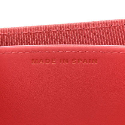 Chanel Metallic Caviar Quilted Flap Card Holder Pink 7 of 9